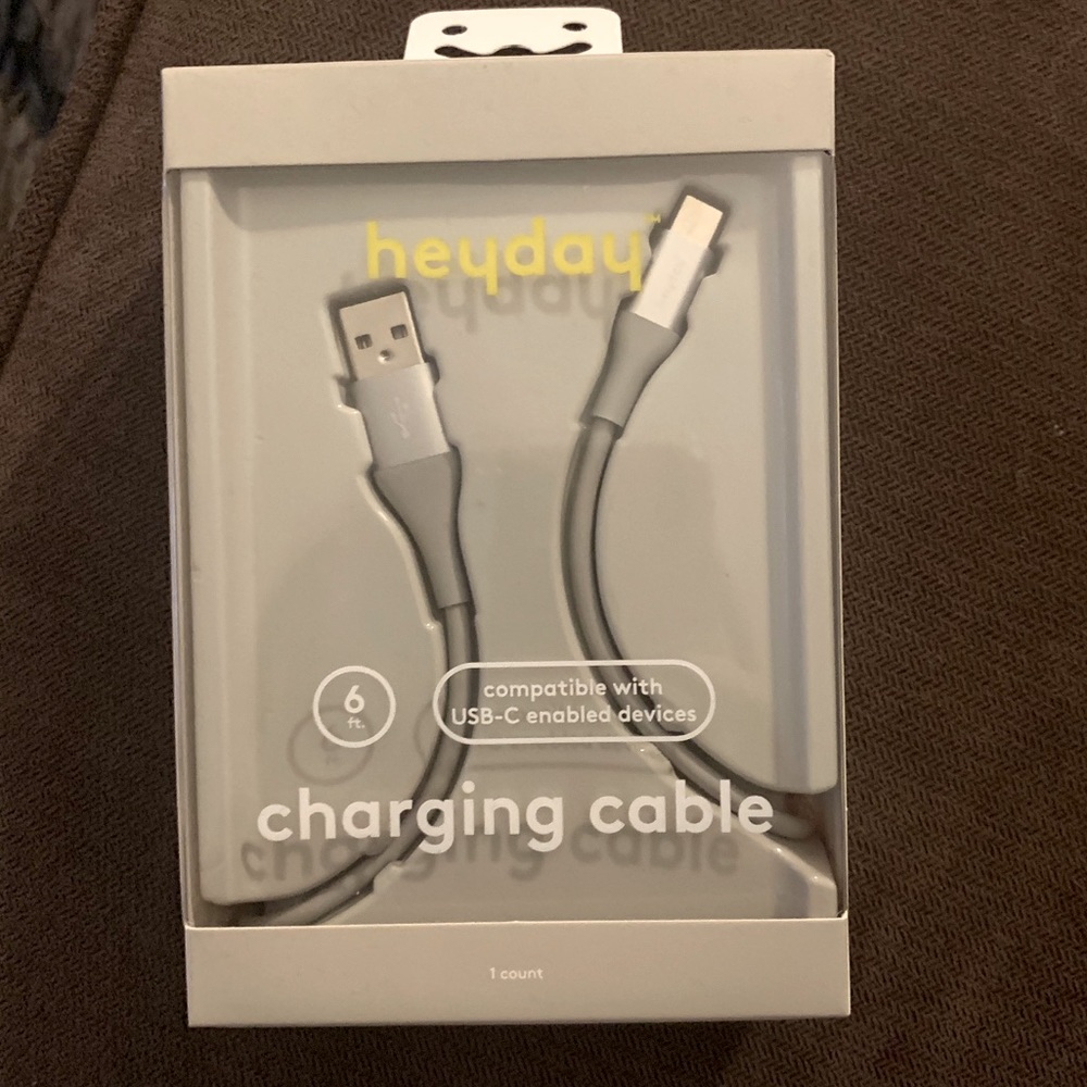 6ft USB-C compatible cable